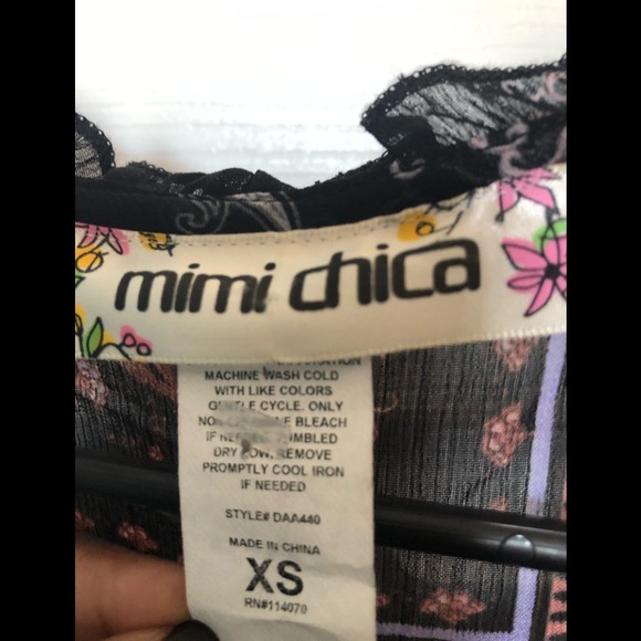 Mimi Chica Dress | Color: Black | Size: XS - Picture 7 of 7